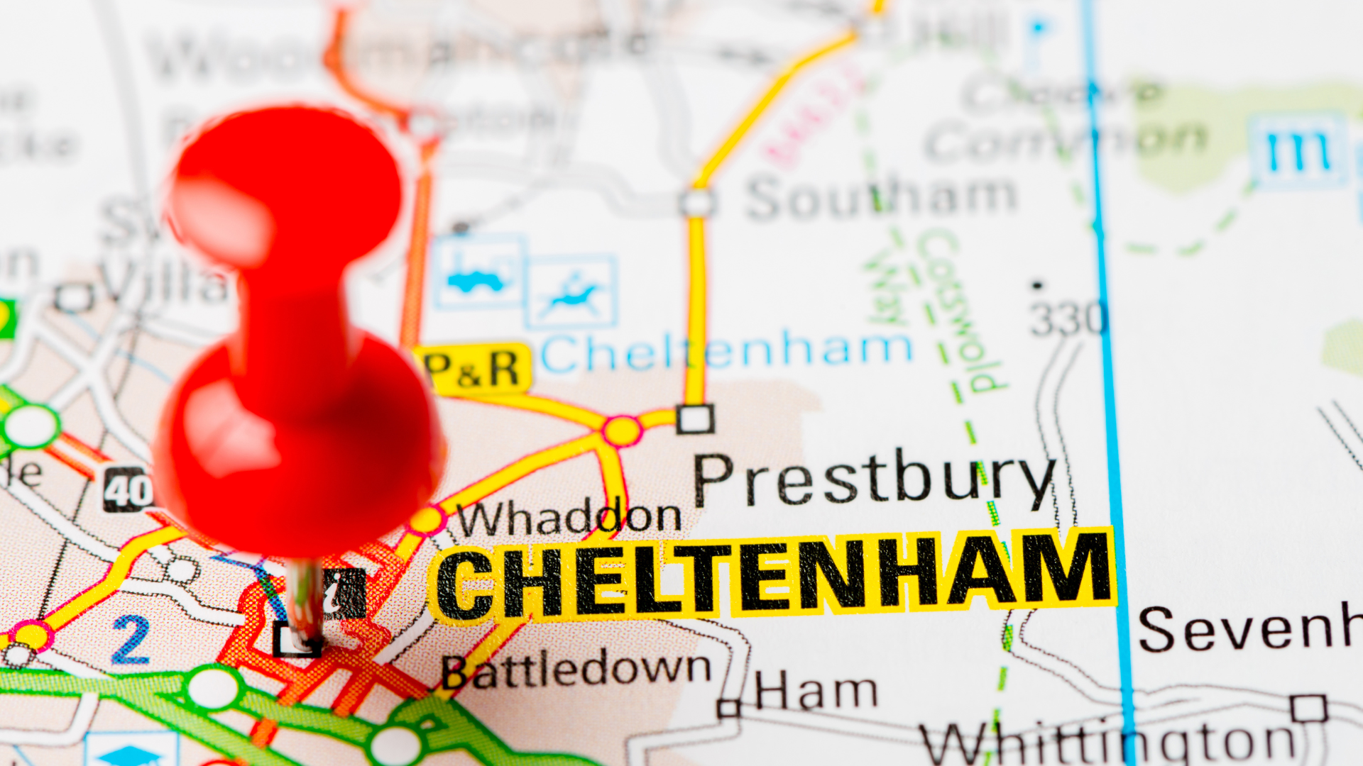 Cheltenham Map