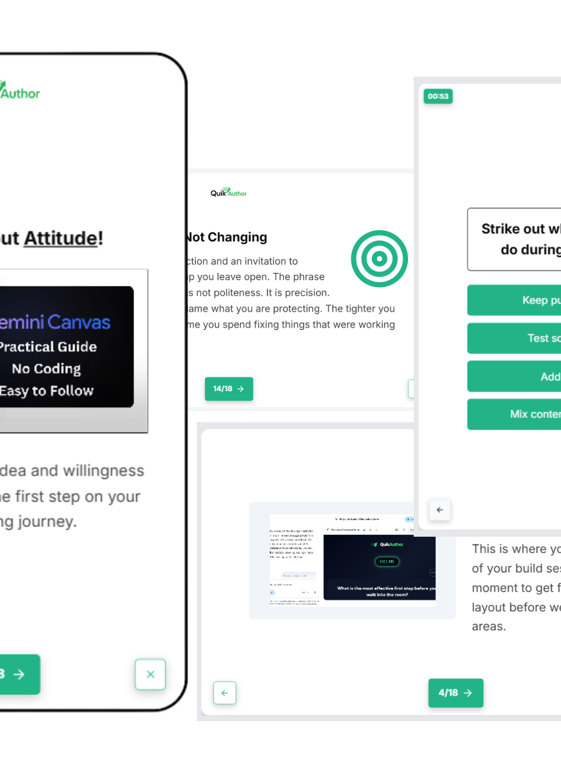 Gemini Canvas Interface